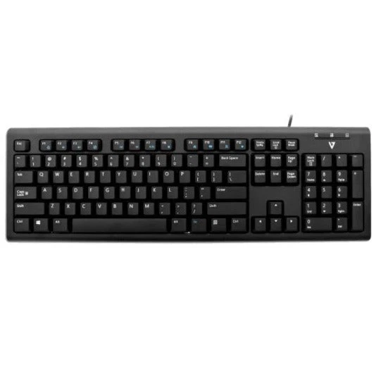 V7 Tastatur, USB, DE Layout - Bild 1 von 1