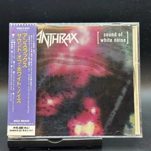Anthrax / Sound Of White Noise First Edition 1993 Japan OBI CD - Picture 1 of 4