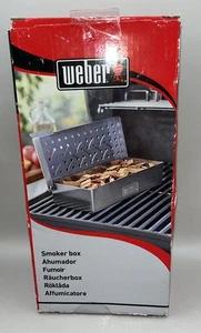 Weber Original Edelstahl Smoker Box #7576 Gas Holzkohlegrill Grillen - Bild 1 von 6