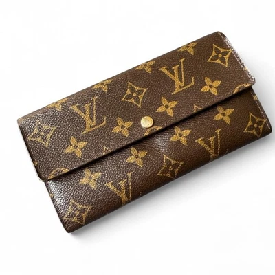 LOUIS VUITTON Monogram Portefeuille Sarah Long Wallet  - Image 1 of 4