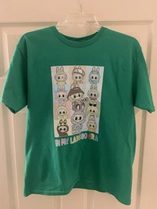 Labubu Kids Youth Shirt XL New Green - Picture 1 of 2