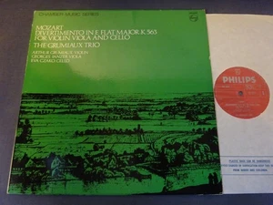 MOZART - DIVERTIMENTO FOR STRING TRIO LP, Grumiaux Trio, PHILIPS SAL 3664 - Picture 1 of 4