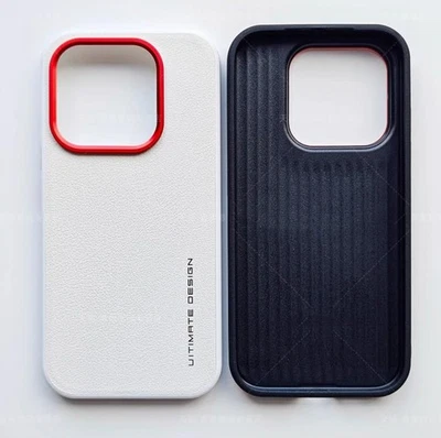 Oneplus 15 / 13T / Ace 6 Leather Case Anti-Shock Ultra Slim Cover Glossy Skin - Image 1 of 4