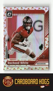 Donruss Optic #184 Rachaad White Buccaneers Fire Emoji Prizm 2024 - Imagen 1 de 2