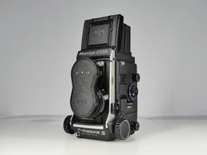 MAMIYA C330 PRO S 6X6 120 FILM MEDIUM FORMAT TLR CAMERA 80MM F2.8 BLUE DOT LENS - Picture 1 of 8