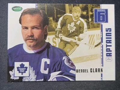 03-04 Parkhurst Original 6 Wendel Clark 🚨🚨🚨 Toronto Maple Leafs Captains  - Image 1 of 2