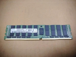 SAMSUNG 64GB 4DRx4 PC4-2666V ECC REG Server Memory M386A8K40CM2-CTD6Y ✔✔✔ - Zdjęcie 1 z 3