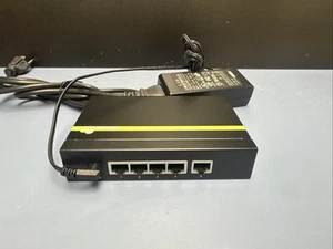 TRENDnet TPE-TG50G /A Gigabit PoE+ Switch 5 port & 4 PoE  Used - Picture 1 of 7