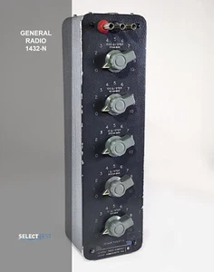 RADIO GENERALE (GENRAD) 1432-N RESISTENZA DECENNALE 0-11.111 KΩ **LOOK** (RIF.: 166L) - Foto 1 di 12