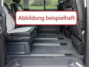 Alfombra de terciopelo Brandrup para VW T6/T5 Multivan habitáculo con 2 puertas correderas, - Imagen 1 de 1