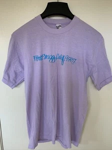 Sportswear Fort Bragg California Zips Light Purple Vintage 1980’s T Shirt Sz XL - Picture 1 of 11