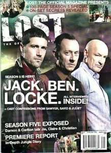 LOST OFFICAL MAGAZINE - 100 PAGE SEASON 5 SPECIAL EDITION - BEN-LCOKE-JACK #21A - Picture 1 of 1