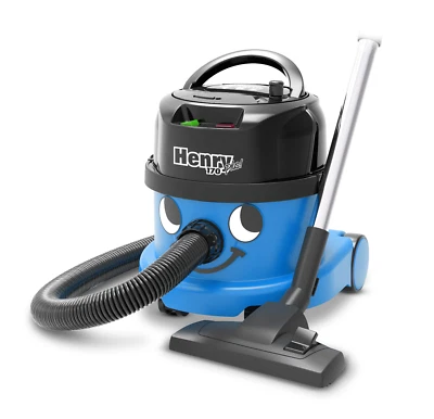 Numatic Henry Plus Blu Aspirapolvere Professionale PPR170 Aspiratore Caldaia PEZZO DA ESPOSIZIONE - Immagine 1 di 4