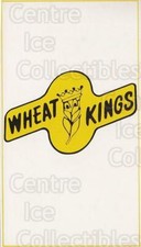 1982-83 Brandon Wheat Kings #1 Brandon Wheat Kings, Team Logo
