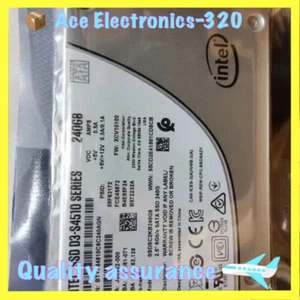 S4510 Intel Series SSD 240GB 6Gb/s 2.5" SATA III SSDSC2KB240G8 Solid State Drive - Picture 1 of 5
