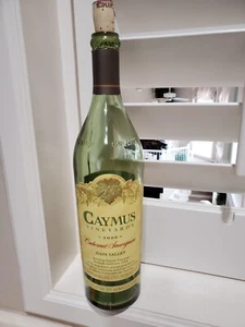 Caymus Vineyards Napa Valley CA 2020 Cabernet Sauvignon  One Liter Empty Bottle - Picture 1 of 4