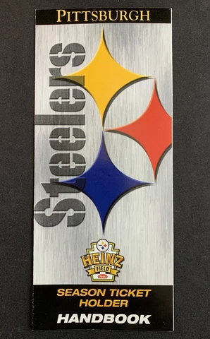 Pittsburgh Steelers 2002 Heinz Field Season Ticket Holder & Schedule Handbook Cover
