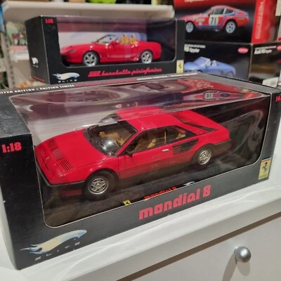 Ferrari Mondial 8 - Hot Wheels 1/18 Scale Model Car Art.L2987 - Immagine 1 di 4