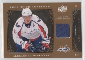 2009-10 Upper Deck Artifacts Treasured Swatches Retail Alex Ovechkin #TSR-AO