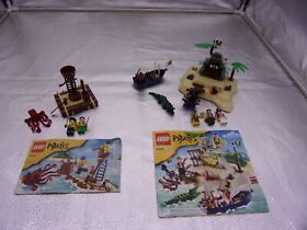 LEGO Pirates: Loot Island (6241)  & 6240   100% complete