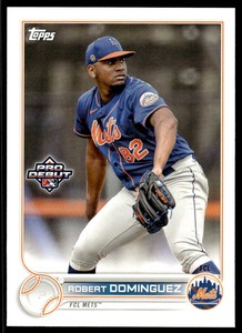 2022 Topps Pro Debut  PD-160 Robert Dominguez  FCL Mets