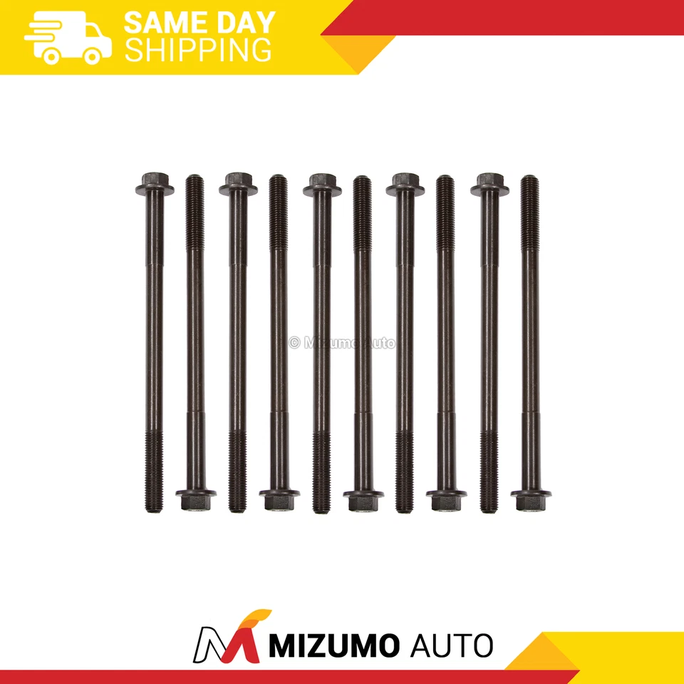 Head Bolts Fit 99-08 Chevrolet Aveo Daewoo Lanos 1.6L SOHC A16 - Image 1 of 4