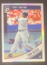 Tony Gwynn 2018 Donruss Optic Silver Holo Prizm #131 - San Diego Padres