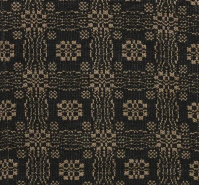 NEW Primitive GETTYSBURG Black Tan Table TOPPER 34" x 34" Square - Farmhouse - Image 1 of 2