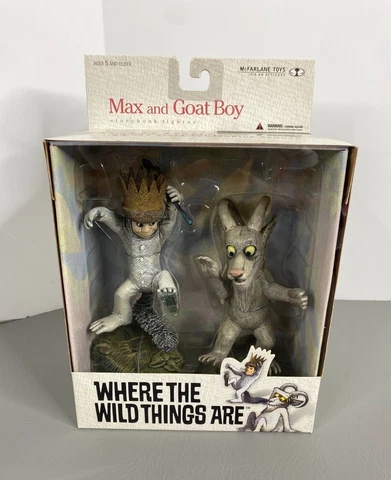 Max and Goat Boy Where The Wild Things Are 2000 McFarlane Action Figure New Cover