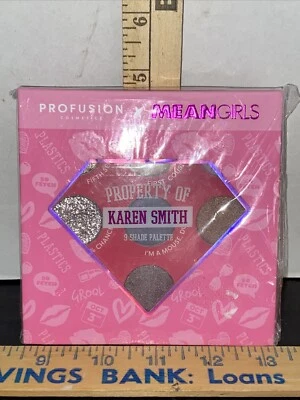 Mean Girls 9 Shade Eyeshadow Palette Property of Karen Smith By Profusion X - Image 1 of 3