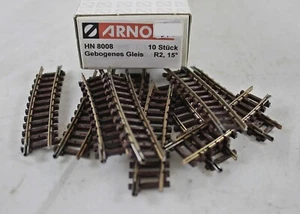 Arnold HN 8008 Gebogenes Gleis R2, 10 Stück "NEU" mit OVP - Picture 1 of 1