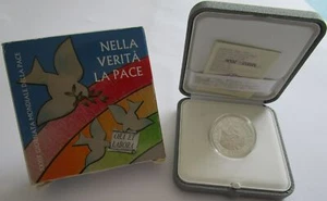 Vatikan 5 Euro 2006 Weltfriedenstag Silber - Picture 1 of 3