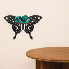 Étagère papillon roche en bois cristal suspendu support mural flottant étagères rack-UG