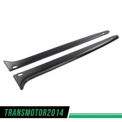 Fit For 1999-05 Chevrolet Silverado GMC Sierra 1500 Stepside LH RH Bed Rail Caps - Image 1 of 4