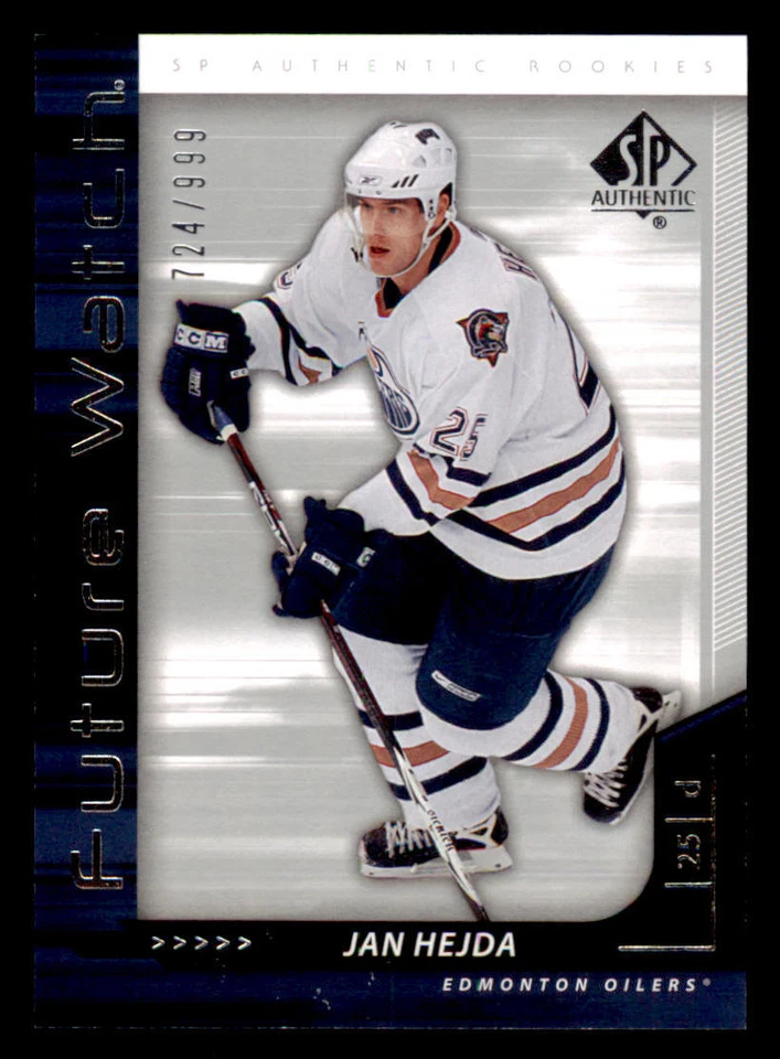 2006-07 SP Authentic #242 Jan Hejda RC /999 - Image 1 of 2