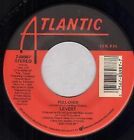 Levert Pull Over 7" vinyl USA Atlantic 1988 B/w instrumental 788987