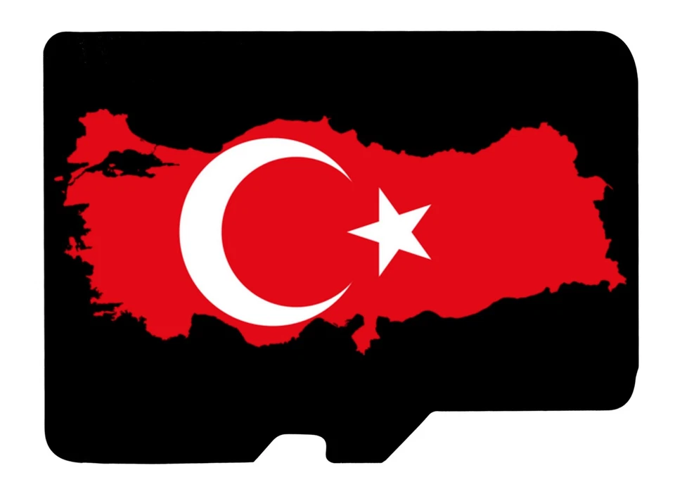 TÜRKEI Topo Karte microSD für GARMIN Navi Etrex Nüvi Astro Oregon Dakota Montana - Bild 1 von 1