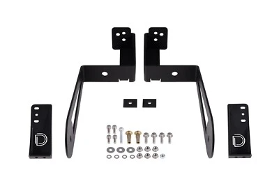 Kit de soporte de parrilla Diode Dynamics 2007-2018 para Jeep Wrangler serie JK Stage Foto 1 de 4