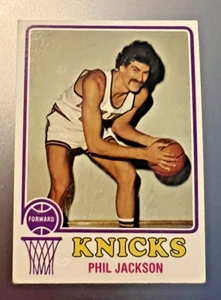 PHIL JACKSON 1973-74 NEW YOTK KNICKS #71 - VG - Picture 1 of 2