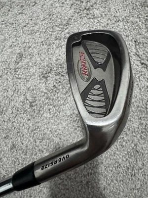 Hierro Wilson Shockwave 5 - Mano derecha - Eje de acero - Flexión regular - Gran tamaño Foto 1 de 4