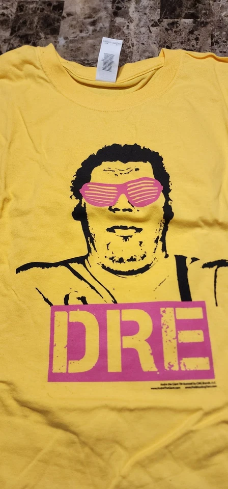 Camiseta Andre The Giant 3xl WWF WWE HOF Leyenda de Lucha 8ª Maravilla del Mundo Foto 1 de 1