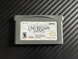 Solo cartucho A Series Of Unfortunate Events (Nintendo Game Boy Advance, 2001) - Imagen 1 de 2