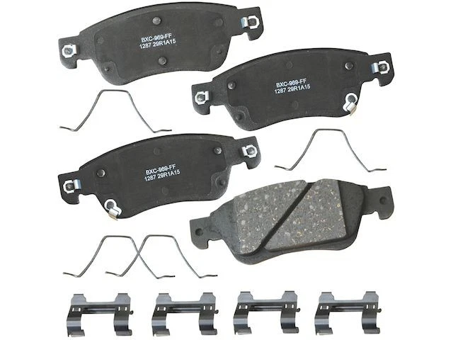 Juego de pastillas de freno delanteras para 07-15 Infiniti G35 G37 Q60 Sport X Journey Base KD62R9 Foto 1 de 1