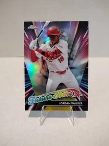 2024 Topps Chrome Jordan Walker #FS-6 Future Stars St. Louis Cardinals - Picture 1 of 2