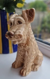 SYLVAC VINTAGE TERRIER DOG No.1378 Brown 5" / 12.5cm tall VGC - Picture 1 of 3