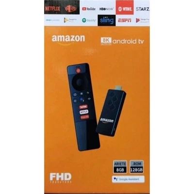 Stick TV Telecomando Smart Tv Android 12.0 Mini Box 8k Ultra HD 8GB - Immagine 1 di 3