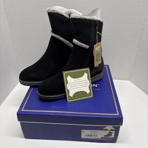 NUEVO/caja Botas de Gamuza Negras Mountain Teague Blanco Talla 8 - Imagen 1 de 8
