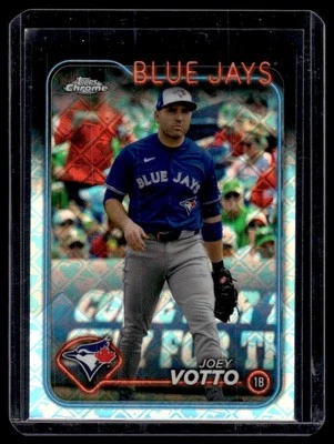 2024 Topps Chrome Logofractor Joey Votto Toronto Blue Jays #171 - Image 1 of 2