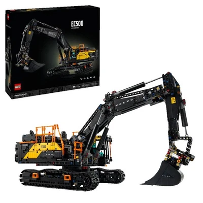 LEGO Technic 42215 Volvo EC500 Hybrid Bagger Bausatz, Mehrfarbig