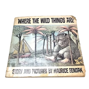 Where the Wild Things Are - Maurice Sendak First Scholastic Printing 1969 - WORN - Imagen 1 de 12